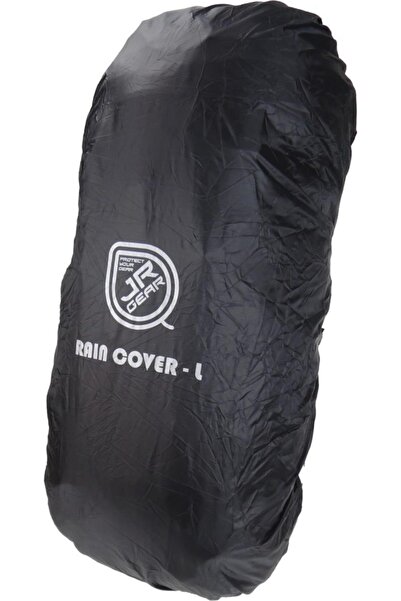 Jr Gear Geantă impermeabilă unisex, haină de ploaie ușoară, mărime mare, neag...