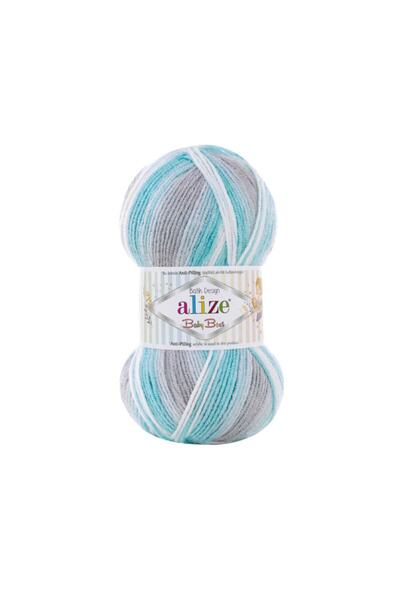 Alize Baby Best Batik 7264 (5 штук по 100 г) Нитки для ручного в'язання