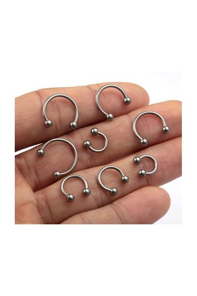 kuqpeli Surgical Steel Piercing Ear-nose-cartilage-septum 10mm