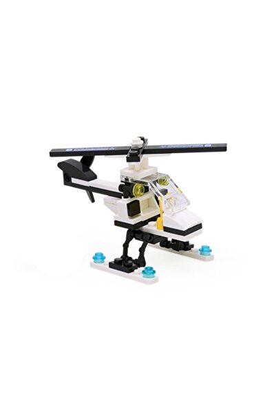 Farbu Oyuncak Wange Zeno Toys 69 Parça Helikopter Yapı Blokları 6502