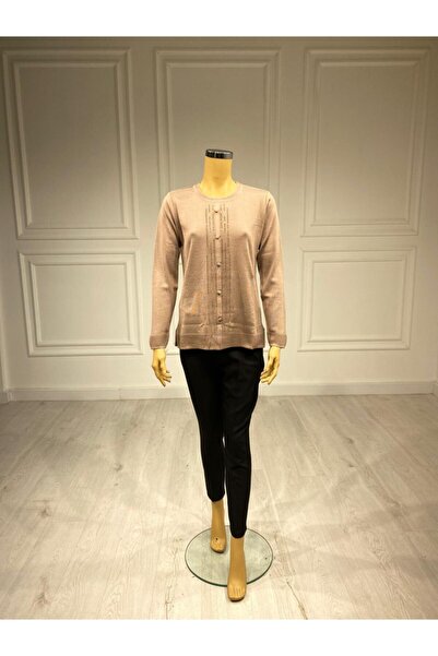 Gürkan Triko Gürkan 0 Ogrlica Sa kamenim detaljima Pleteni džemper od praha