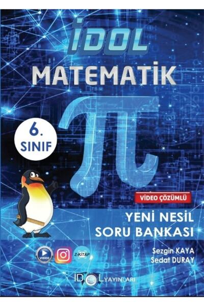 İdol Yayınları Idol 6. Sınıf Matematik Yeni Nesil Soru Bankası