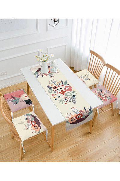 Realhomes Onedraw Special Design Hidden Design Set de 4 perne pentru scaune puf și 1 pasaj