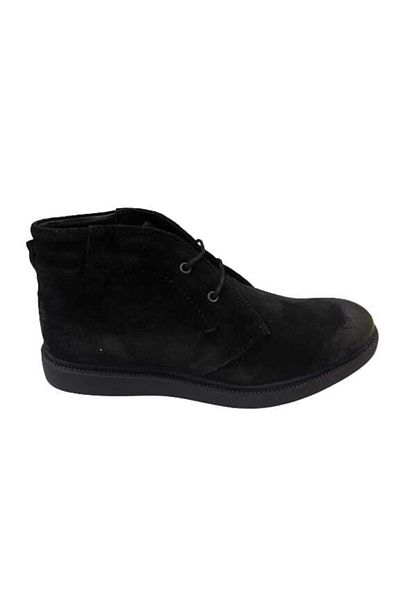 SailLakers Μαύρα Suede Ανδρικά Μποτάκια 102-3531