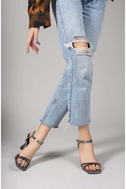 Riccon Dámské boty na podpatku Platinum Sultan0012349