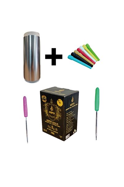 Genel Markalar Kefo Gold Kömür + 1 Pk Sipsi + Kalın Folyo + 2 Ad Iğne