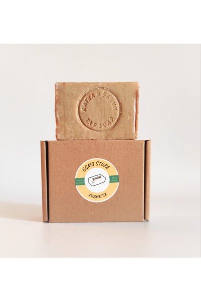 EQMQ STORE KOZMETİK Natural Handmade Tar Soap, Juniper Tar Soap 1 Piece