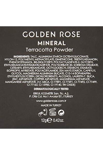 Golden Rose Mineral Terracotta Powder No:04