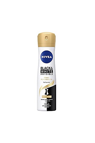 NIVEA Nıvea Kadın Black & Whıte Invısıble Ipeksi Pürüzsüzlük Sprey 5in1