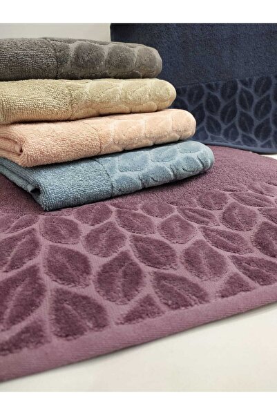 Nurpak Набір рушників Marka Hazal Model 6 Elyuz Набір рушників Mavisomonkahvefumelacivertmurdum 50x90