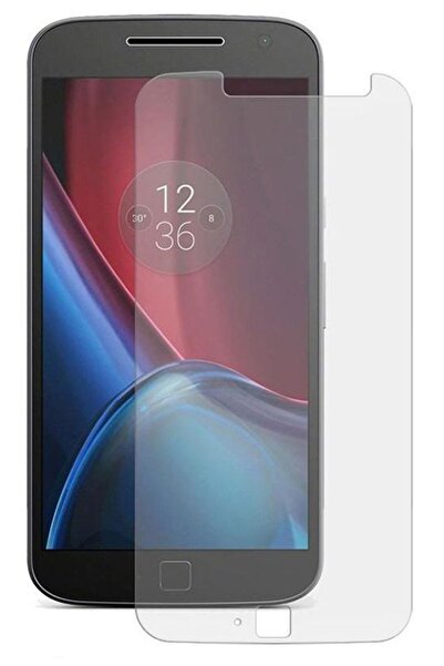 LENOVO Moto G4 Plus Uyumlu Kırılmaz Cam Sert Temperli Maxi