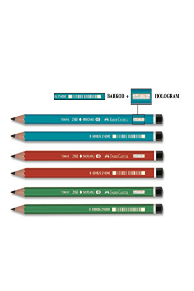 Faber Castell F.C Mtl. Mercanli Kk 2B Ucgen