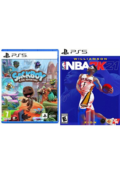 Sony Sackboy A Big Adventure & Nba 2k21 Ps5 Oyun