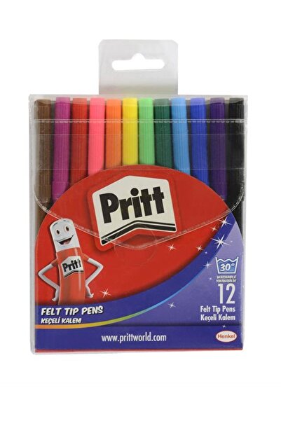Pritt قلم لباد 12 قطعة