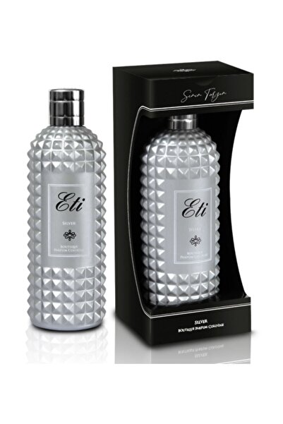 Eti Butik Parfüm Kolonya Silver 300 Ml Cam Şişe - Kutulu