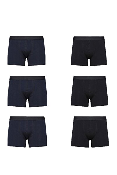 NACAR STORE Muške bokserice od pamučne likre, 2 boje, paket od 6 komada