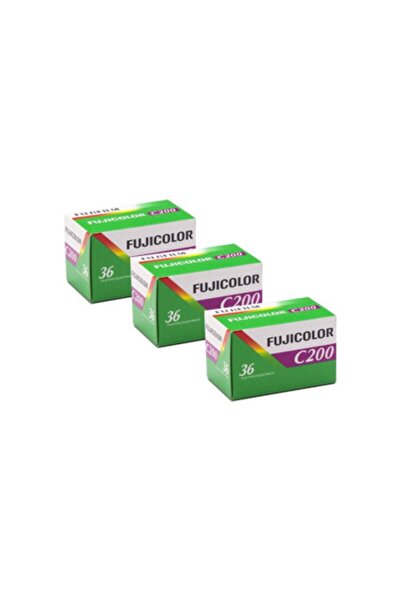 Fujifilm Fujicolor C200 Analog Renkli Film ( 3 Lü Set )