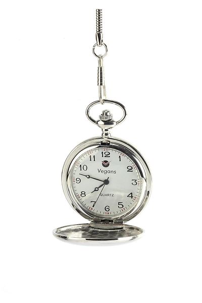 Vegans 27 Chain Pocket Watch