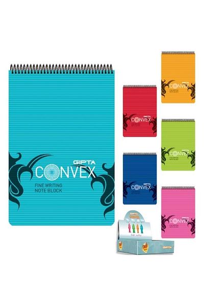 Gıpta A4 Memo Pad 100 Sheets Checkered Convex Pp Cover