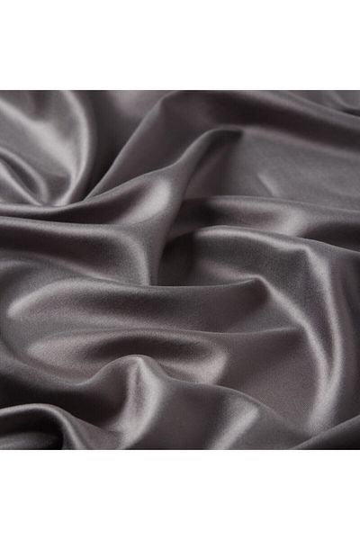 ipekevi Gray Double Sided Silk Shawl