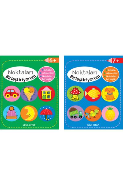 Parıltı Yayıncılık Noktaları Birleştiriyorum Serisi - Mavi+yeşil Kitap / Okul...
