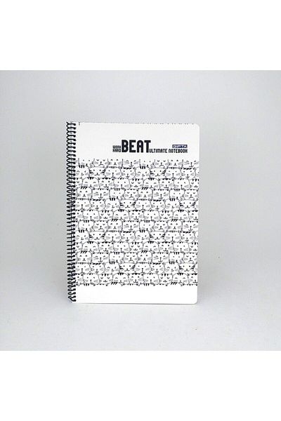 Gıpta Beat Spiral A4 80 Sheets Checkered