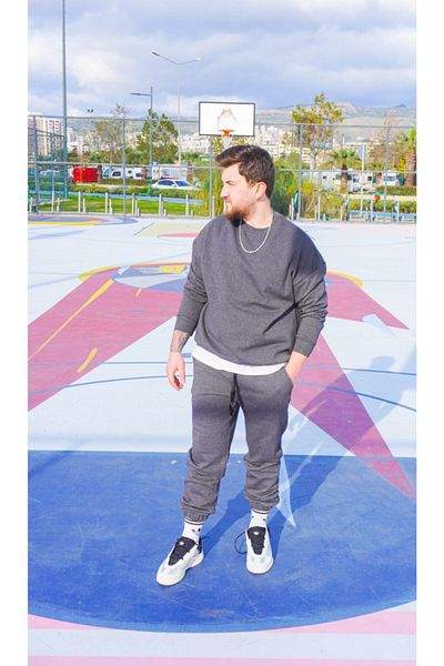 AUST JEANS Σετ αθλητικής φόρμας Loose Fit