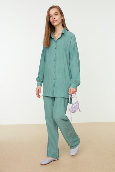 Trendyol Modest Zweiteiler - Grün - Regular Fit