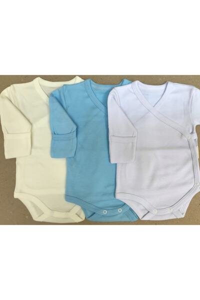 bebedino Long Sleeve, Self Gloved, Snap Fastened, Double Breasted Badi (PACK ...