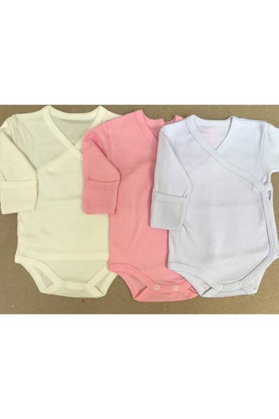 bebedino Long Sleeve, Self Gloved, Snap Fastened, Double Breasted Badi (PACK ...