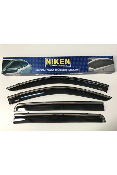 Niken Kia Ceed Kromlu 2018 Sonrası Uyumlu Cam Rüzgarlığı 4'lü