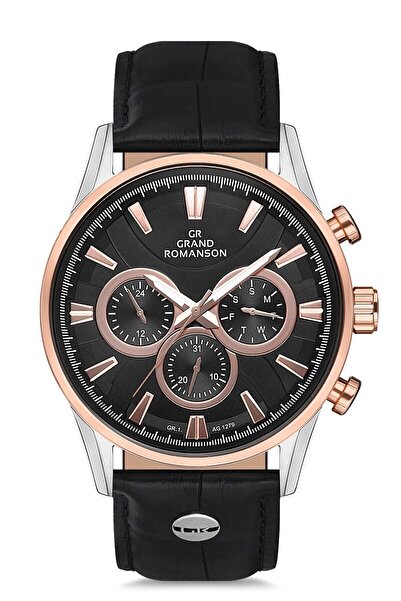 Grand Romanson Men's Wristwatch Gr.1.ag1279.03 - Stylish and Functional Design
