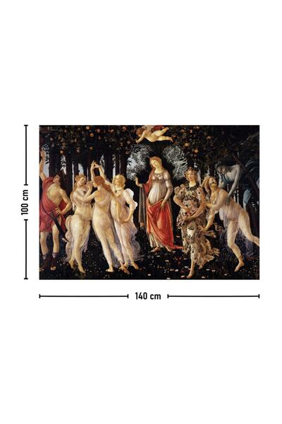Vagonik Covor de perete Botticelli Primavera primăvară 140 X 100 cm-70x100 cm