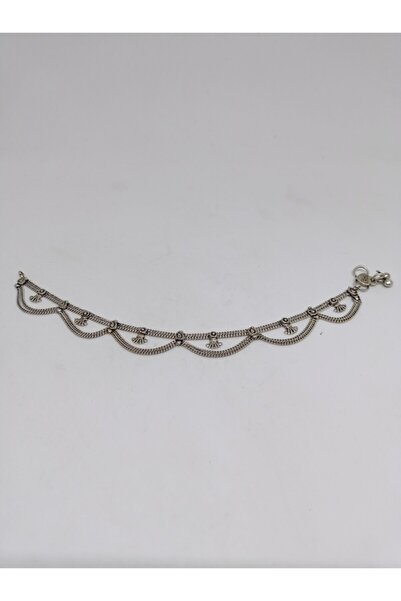 mama india alaçatı Kopmayan Orginal Pirinç Hint Halhalı, Halhal No10