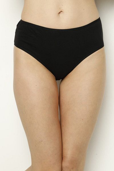 Momslab Women's Black 5 Pack Lycra Bato Panties