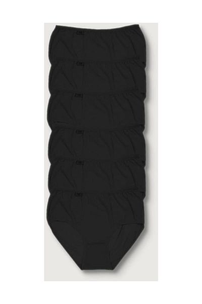 bonbonetti chocolate baby&kids Pachet de 6 chiloți negri pentru femei Lycra Bato Elf568t0924ccm6 Negru 2xl