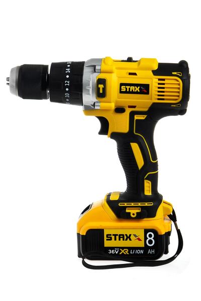 STAXX POWER Germany 36v 8 Ah Çift Metal Şanzuman Çift Samsung Akülü Darbeli Ş...