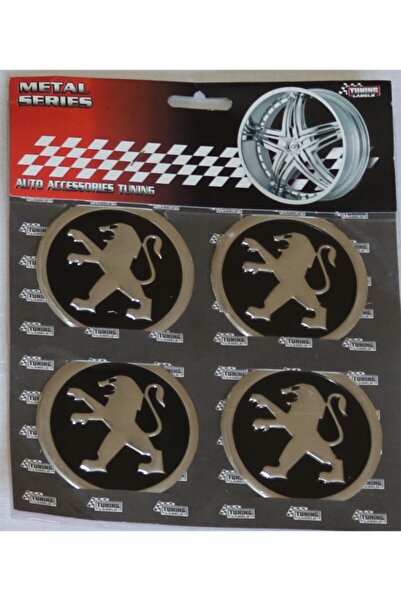 Peugeot Jant Logo Yapıştırma