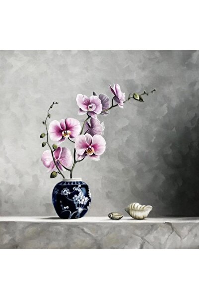Rölyef Sanat Evi Kâğıt Rölyef Poster - Çiçek Resimleri - 35x35 Cm ( 8 Adet )