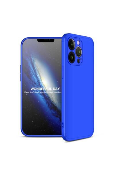 HTstore 13 Pro Kılıf Ays Kapak-mavi