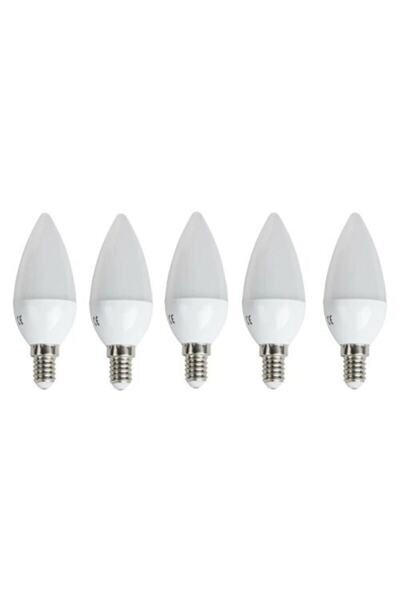 Cata 6'lı Led Buji Mum Ampul Gün Işığı 5w Ct-4076