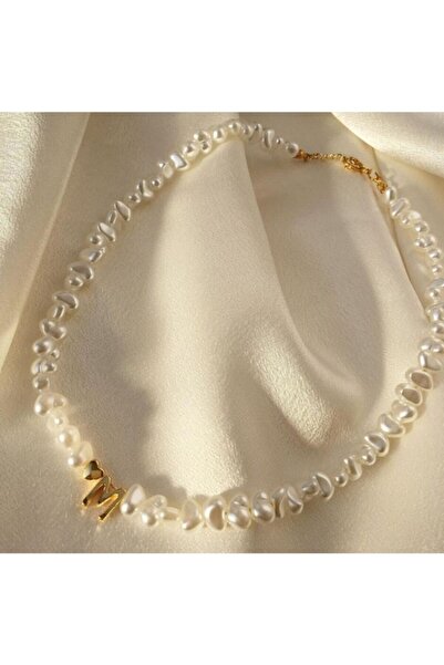 Cherry Design More Than Pearl Harfli Inci Kolye