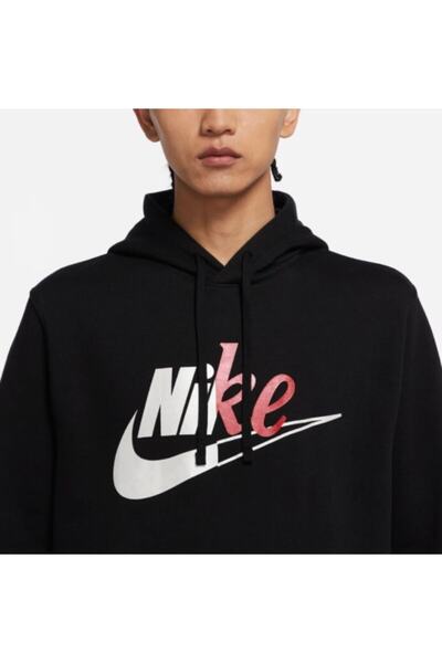 Nike Sportswear Sport Essentials+ Hoodie Siyah Renk Erkek Sweatshirt