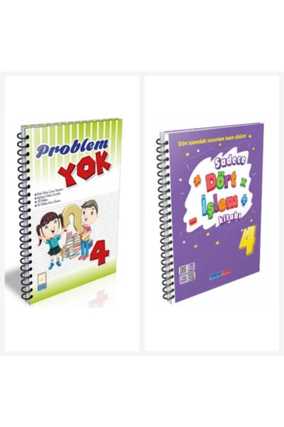 Salan Yayınları Salan Okul 4. Sınıf Problem Yok + Dört Işlem