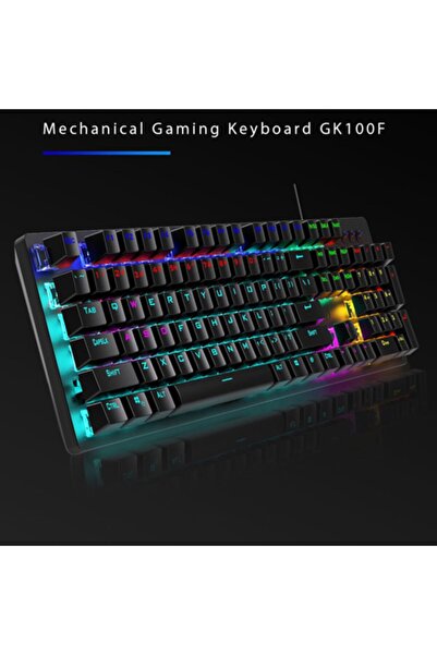 HP Gk100f Mekanik Gaming Oyuncu Klavye Mavi Switch Ingilizce Q