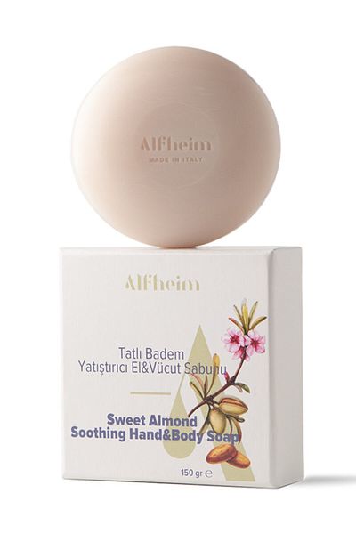 Alfheim Sweet Almond Soothing Hand and Body Soap Relaxing Fragrance