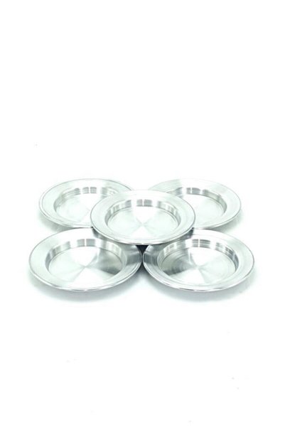 KAVELE Künefe Plate 6 Pieces No 1 Tarnish Resistant Künefe Tray Künefe Plate ...