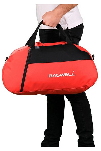 BAGWELL Red Large Size Sports, Travel and Daily Use Bag