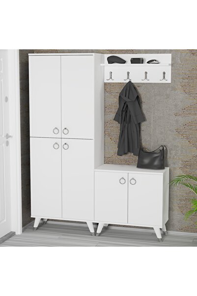 Kalender Dekor Sonia-1-4 Sn01 Ayakkabılık Vestiyer Portmanto