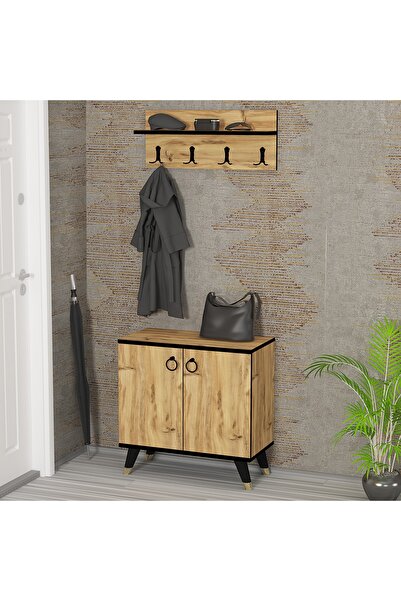 Kalender Dekor Sonia-1 Sn04 Ayakkabılık Vestiyer Portmanto